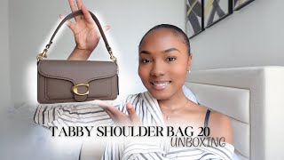 COACH TABBY 20 UNBOXING!