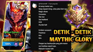 EPIC COMEBACK!!DETIK-DETIK MYTHIC GORY|MENGGUNKAN BUILD YG DISARANKAN BANG FEBRIANTO🙏|MOBILE LEGENDS