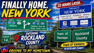 After 22 Hours on the Road… My Final Minutes Driving Back to Spring Valley, NY