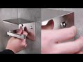 YIGII Bathroom Toilet Roll Holder Stainless Steel Toilet Roll Holder with Storage Shelf KS007