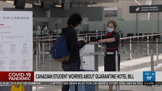 Frustration and confusion for international students heading home