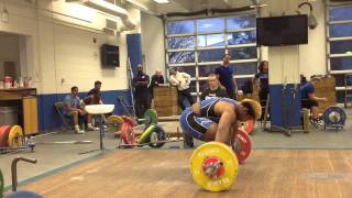 Robbie Barbour (94 kg) - 110 kg (242 lb) Snatch