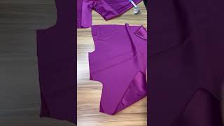 Blusa maravilhosa em 1 minuto  #costurafácil #moda #costurasemmolde