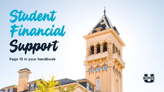 Student Financial Support - Parent and Family Orientation 2025