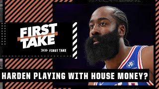 Is James Harden playing with house money in Philly? 🍿😂 | First Take