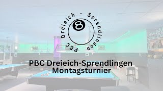 WATCH LIVE | PBC Dreieich-Sprendlingen Montagsturnier 06.01.2025