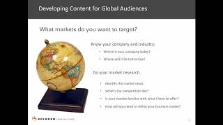 Reach Multilingual Markets  Creating Content, Developing Effective Partnerships, and Utilizing Trans