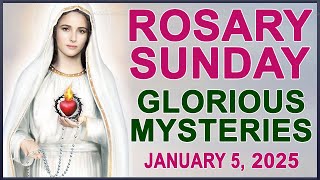 The Rosary Today I Sunday I January 5 2025 I The Holy Rosary I Glorious Mysteries