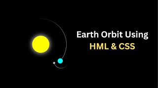 How to Create Earth Orbit Using HTML & CSS