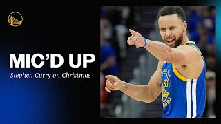 Stephen Curry MIC'D UP for Warriors vs. Lakers on Christmas