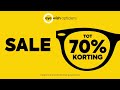 -70% op merkmonturen bij Eye Wish Opticiens