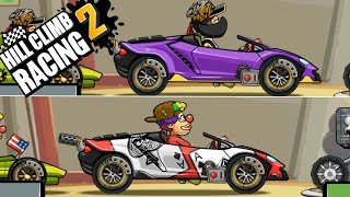 Hill Climb Racing 2 - Gameplay Walkthrough Part 29 - New Paints Supercar  (iOs, android)