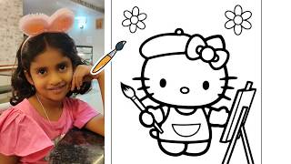 Hello Kitty Coloring for Kids ๐ฑ๐จ | Cute & Easy Coloring Pages for Children |Hello Kitty Sanrio