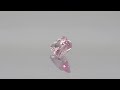 3.77 carat eye clean unheated padparadscha from madagascar grs