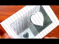 3d drawing step by step for beginners