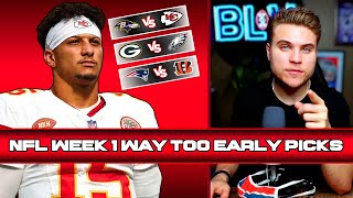NFL Week 1 2024 WAY TOO EARLY Picks and Preview