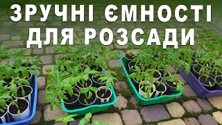 Зручні ємності під розсаду. Як поєднати переваги касет і стаканчиків для кращого догляду