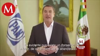 Rafael Moreno Valle 'se baja' y ya no buscará candidatura del PAN