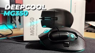 COMFORT\u0026STYLE! - DeepCool MG350 FPS Gaming Mouse - Unboxing \u0026 Testing \u0026 Review