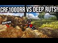 NEW CRF1000RR V2 VS MAX ERODE MADE THE DEEPEST RUTS OF ALL TIME! (MXBIKES)