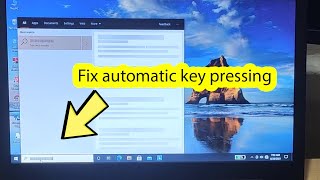 Fix lenovo laptop key pressing automatically