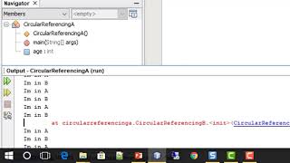 Circular Referencing of Classes