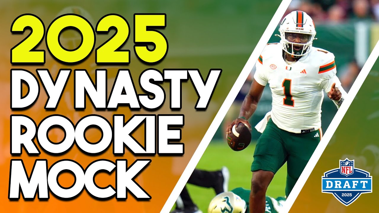 2025 Dynasty Rookie Mock Draft 2 Round 12 Team Superflex Ppr