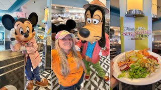 NEW SPRING Character Buffet at Hollywood Studios 2025! BEST Dining Experience & Full Menu