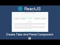 Create Tabs & Panel Component In ReactJS
