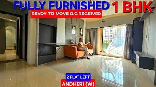 Ready to move | 1 bhk fully Furnished flat in Andheri West | Near DN Nagar Metro |Urgent Sale Mumbai