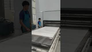 Quartz Slab Curing - Quality Quartz Countertops Thailand Manufacturing  #quartzcountertop