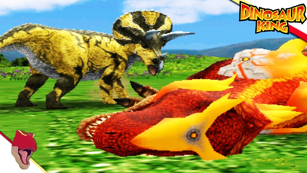 Chomp The Triceratops Evolved Dinosaur King Awaken New Power