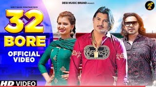 32 Bore (Official Video) Amit Saini Rohtakiya, Satveer Mudai & Nidhi | New Haryanvi Songs 2022