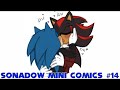 Sonic and Shadow's Situationship | Sonadow mini comic dubs #14