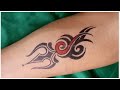 trishul tattoo trick ye video aapko bahoot help keregi trishul tattoo bnane m.