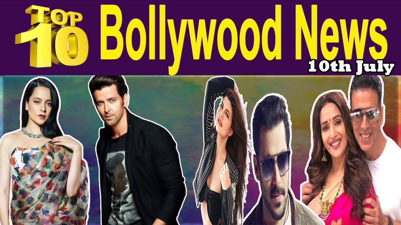 Top 10 Bollywood News 10th July'20 II Latest Bollywood News 11th July ...