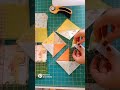 How to make QSTs 4 at a time. Easy Quarter Square Triangle  quilting tutorial