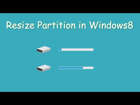 Resize Partition in Windows 8 Resize Partition in Windows 8