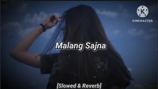Malang Sajna [ Slowed + Reverb ] Sachit-Parampara | Adil Shaikh, Kumaar #slowed #trending