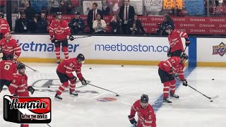 Team Canada 4 Nations Face-Off Full Warmups | Crosby, McDavid, MacKinnon \u0026 More