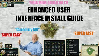 How to Install Civ V Enhanced User Interface Mod (EUI Install Tutorial)