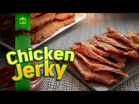 How do you dehydrate chicken in the oven?