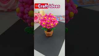 How to make flower with clay/কেলে দিয়ে ফুল তৈরি/easy craft ideas#diy #craft #drawing #shorts #viral