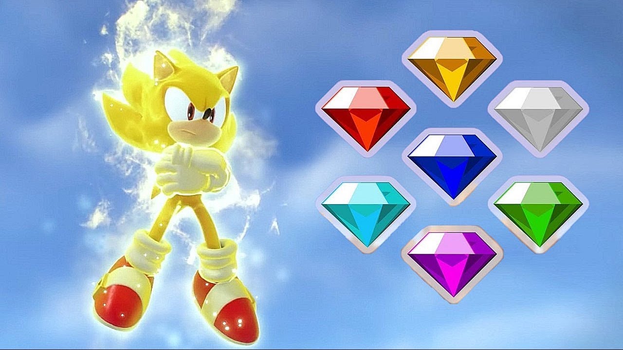 How To Get ALL 7 Chaos Emeralds And Super Sonic Badge In SONIC RP+ ...