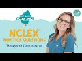 Therapeutic Communication - NCLEX Practice Questions! | FREE Daily NCLEX Snack | NurseInTheMaking