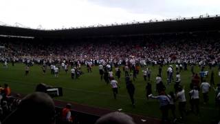 Southampton - Walsall 2011 Promotion Pitch Invasion