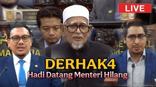 HRC LIVE!! - PMX MASUKLAH DEWAN - DERHAKA TU TAK DENGAR HADI BAHAS | PENDANG Hampir kena | Parlimen