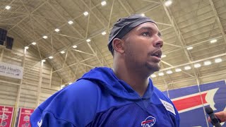 Bills defensive tackle Deone Walker on the new coaching staff