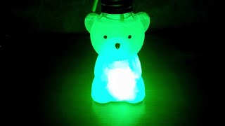 Glowing bear pot　光るクマさんポット