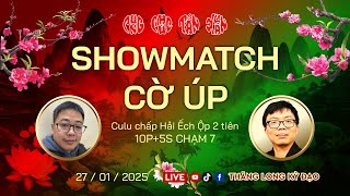 [Live] Cờ Tướng úp: Ếch ộp đại sư vs Lukaku Phí Mạnh Cường | 2 tiên trên 10p+5s chạm 7